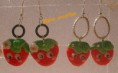 Orecchini fragole